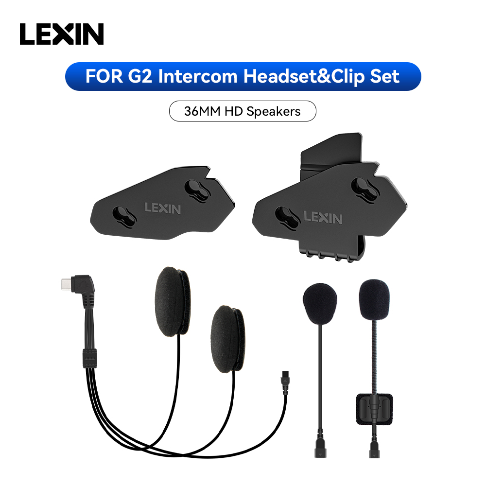 LEXIN-G2 دراجة نارية سماعة رأس - مراجعة Full Face Motorcycle Helmet With Bluetooth وسعره