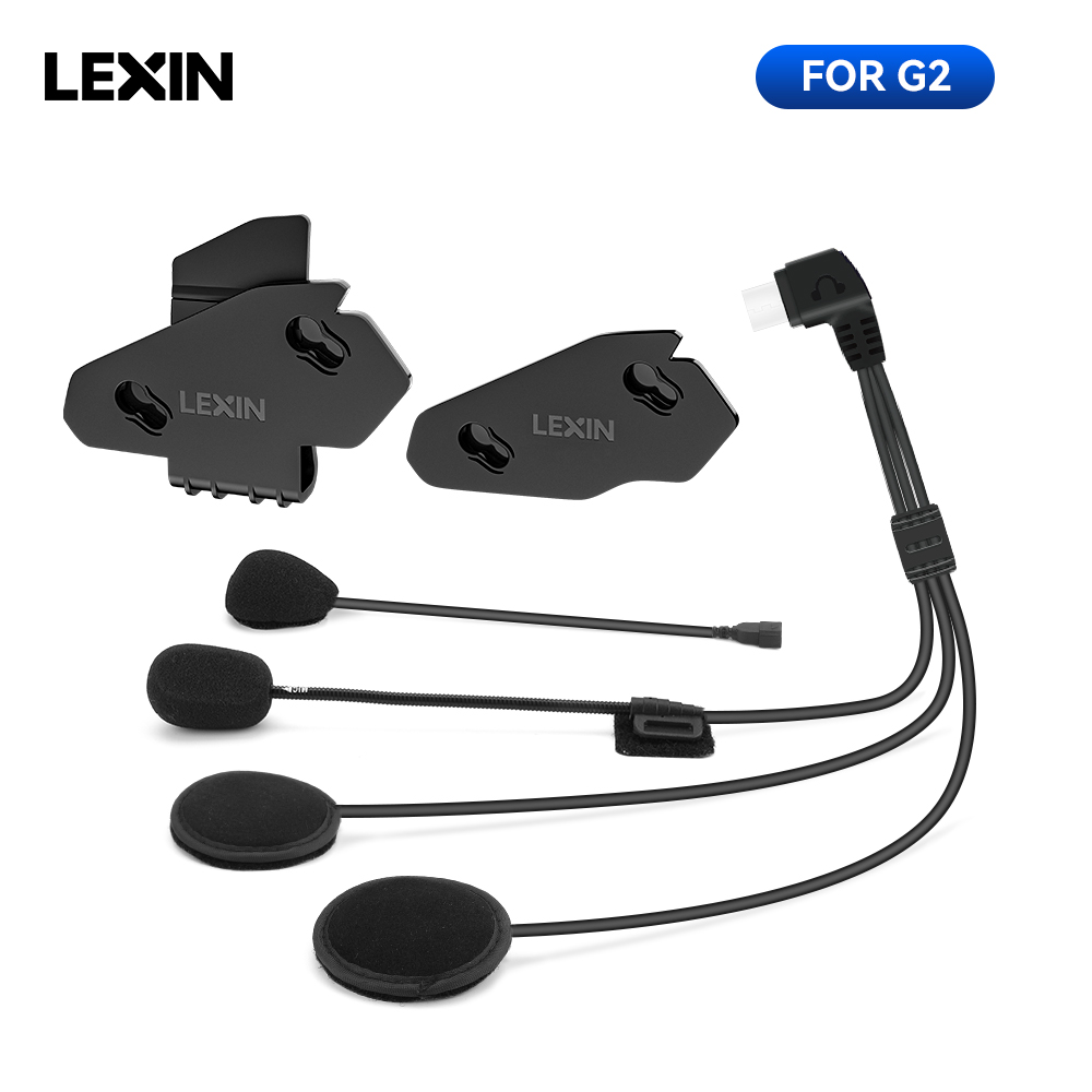 LEXIN-G2 دراجة نارية سماعة رأس - مراجعة Full Face Motorcycle Helmet With Bluetooth وسعره